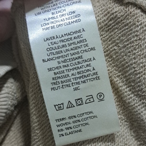 NWT FREE PEOPLE LOVE LETTER HOODIE IN NOMADIC DESERT size S - Picture 4 of 9